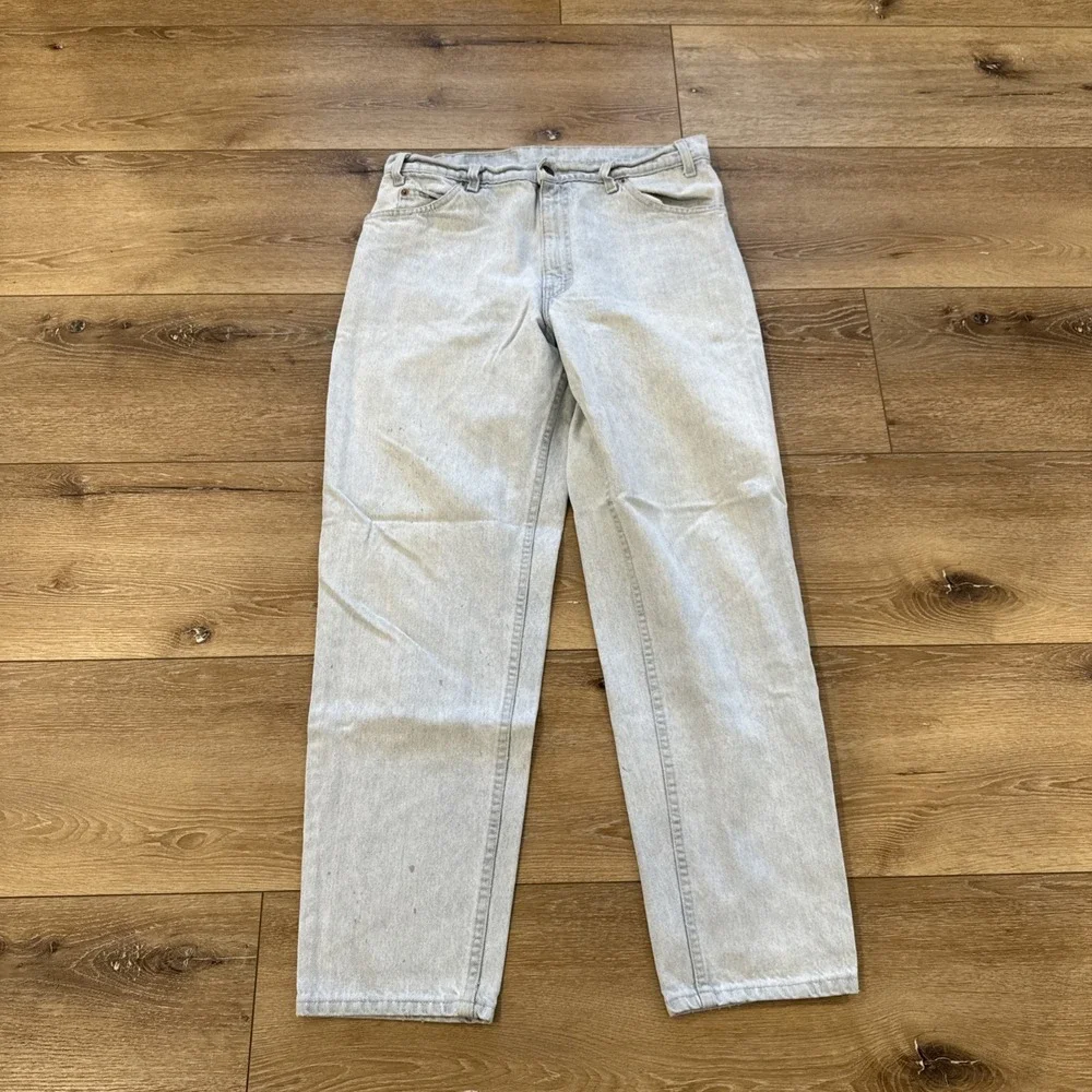 Vintage Levis 550 Jeans Mens 32 x 30 Relaxed Fit 90s Denim Tapered Leg‎ Blue